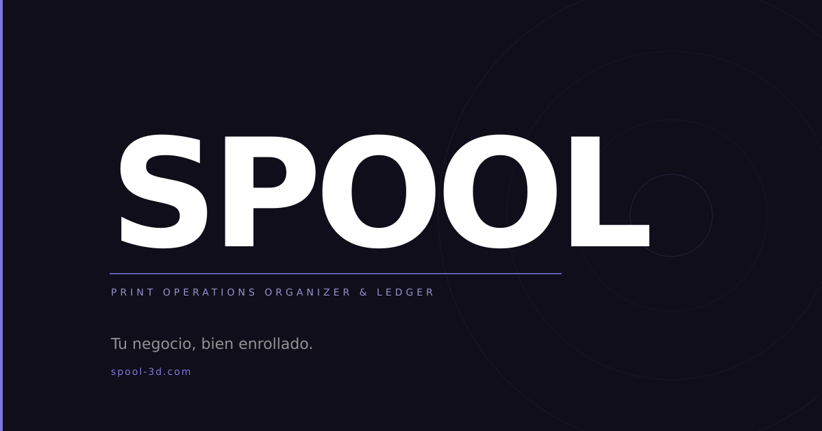 Preview del cotizador SPOOL en vivo